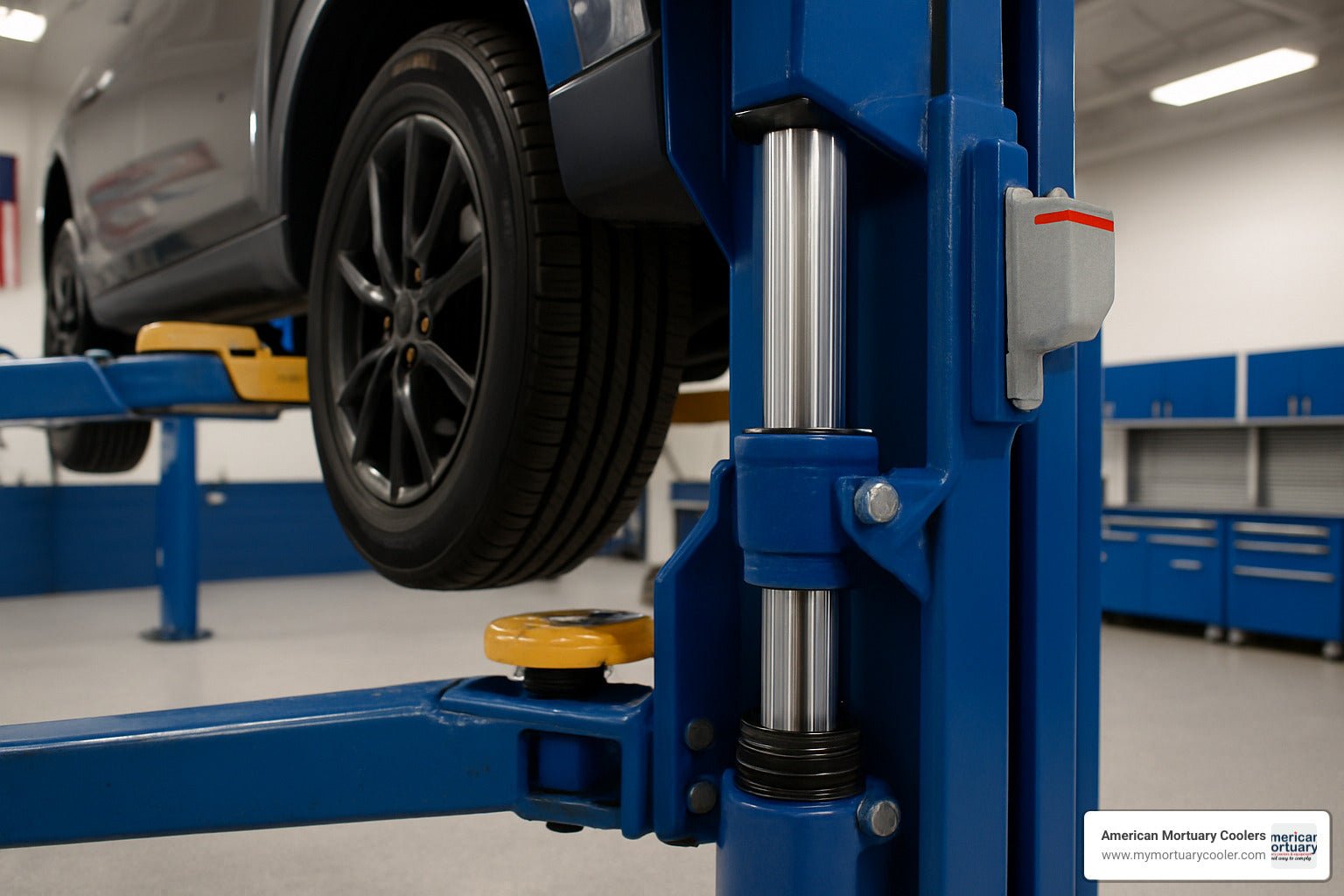 Beginner's Guide to Hydraulic Lifts: How They Work and Their Uses - American Mortuary Coolers & Equipments Beginner's Guide to Hydraulic Lifts: How They Work and Their Uses - American Mortuary Coolers & Equipments